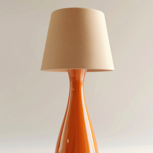 Modern Orange Table Lamp